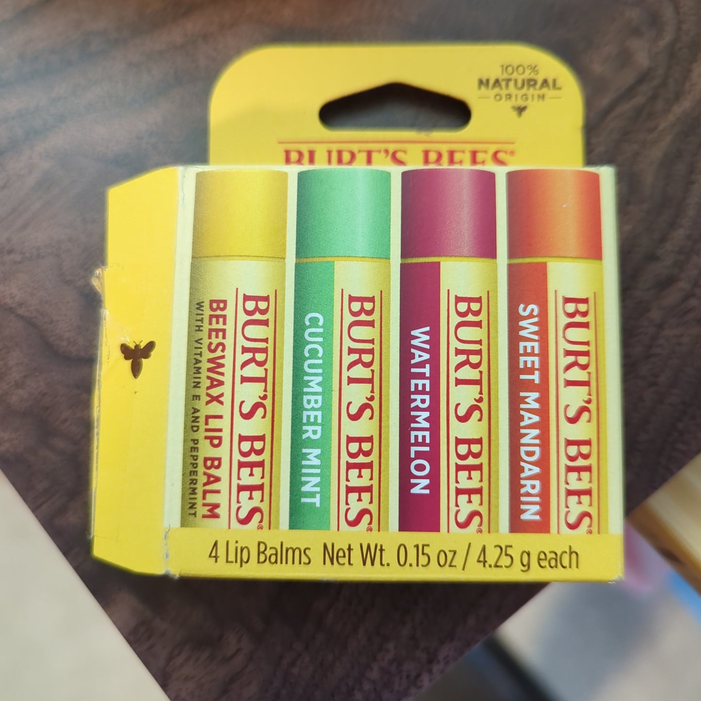 Burt's Bees lip balm variety pack