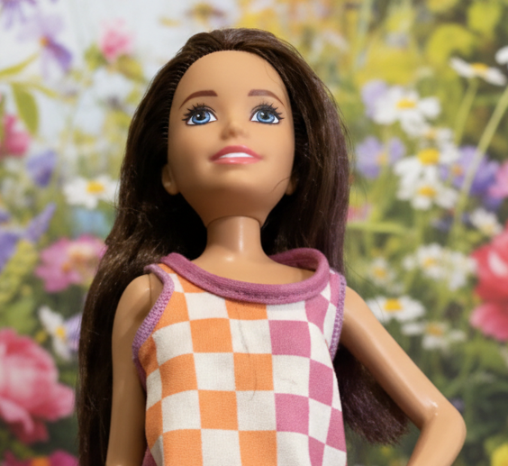 GBarbie in garden