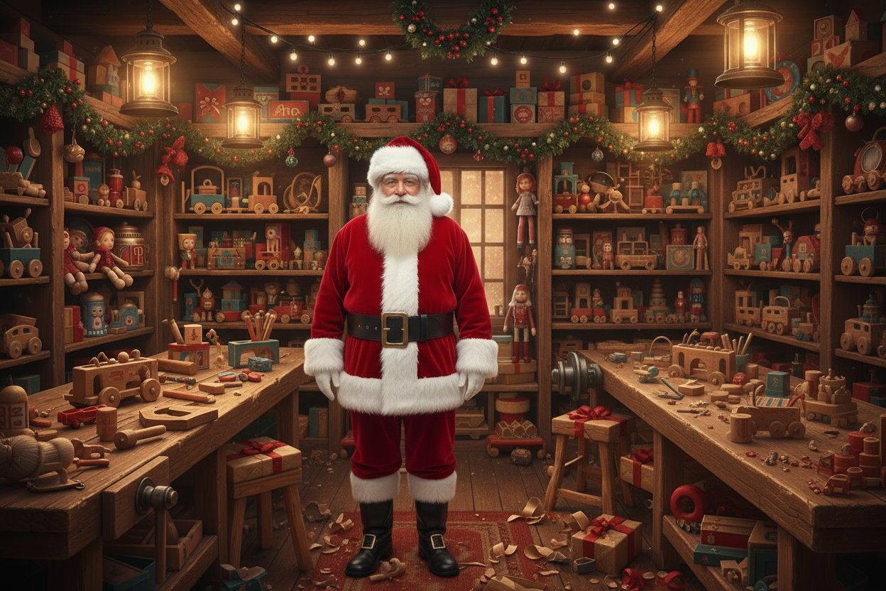 সান্তা পাওস ওভারসাইজড টুপি