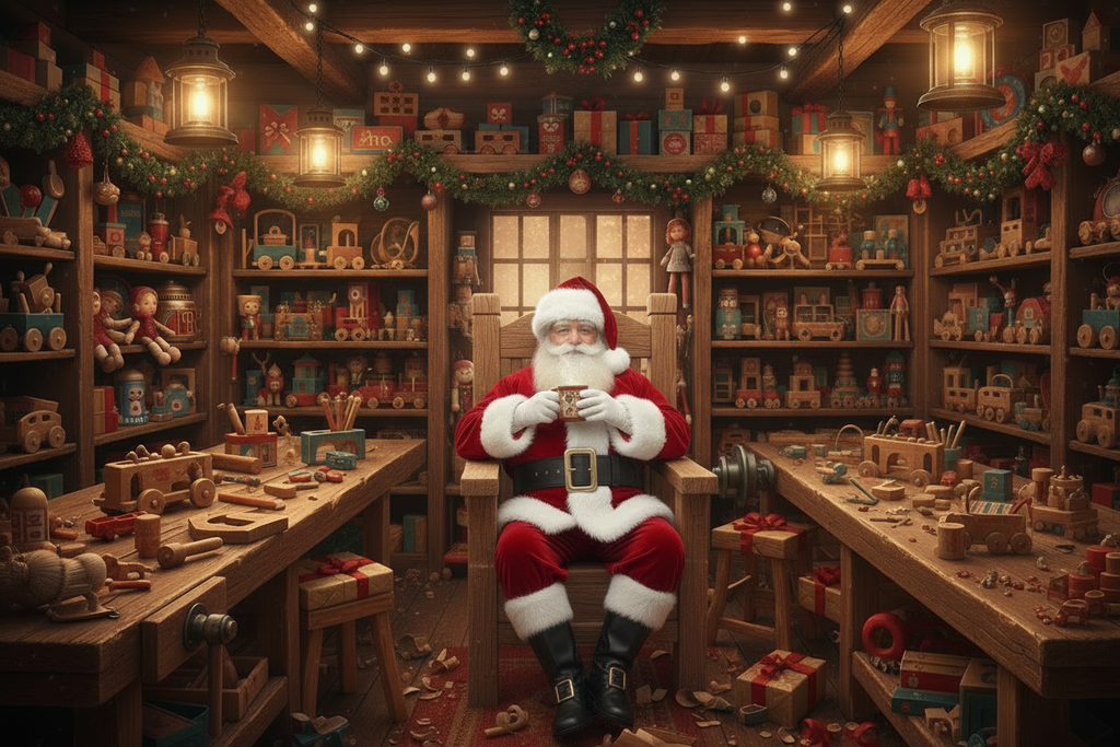 সান্তা পাওস ওভারসাইজড টুপি