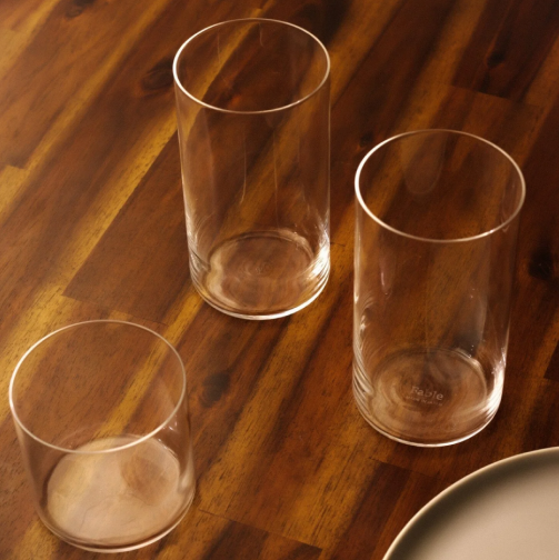 Short Glasses Set of 3