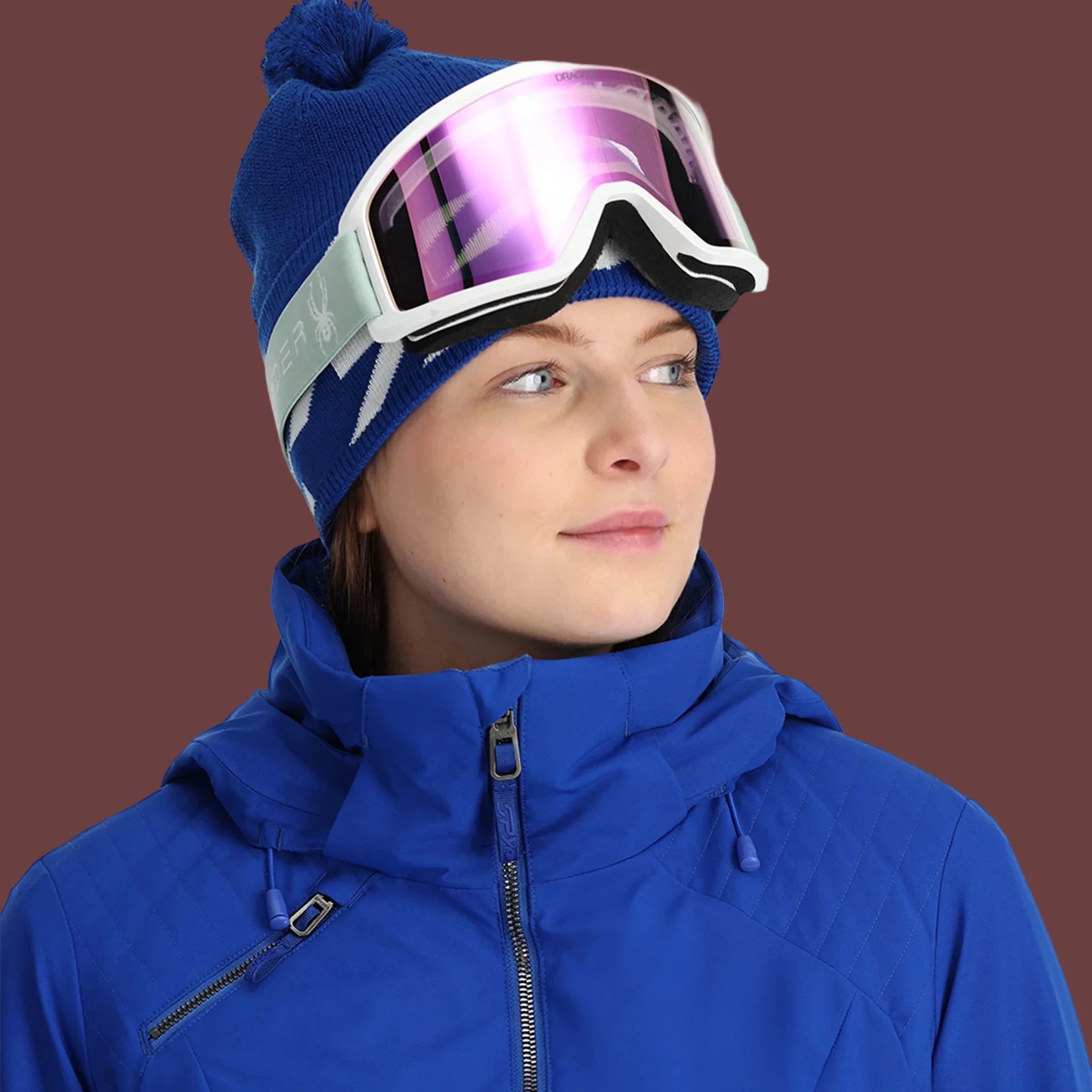 নীল স্পাইডার জ্যাকেট