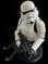 Stormtrooper figure from Star fWars on a black background