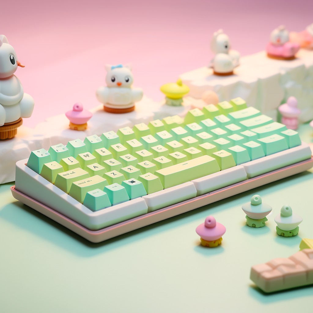 Cool Summer Wireless Mechanical Keyboard - A Better Looking Shop