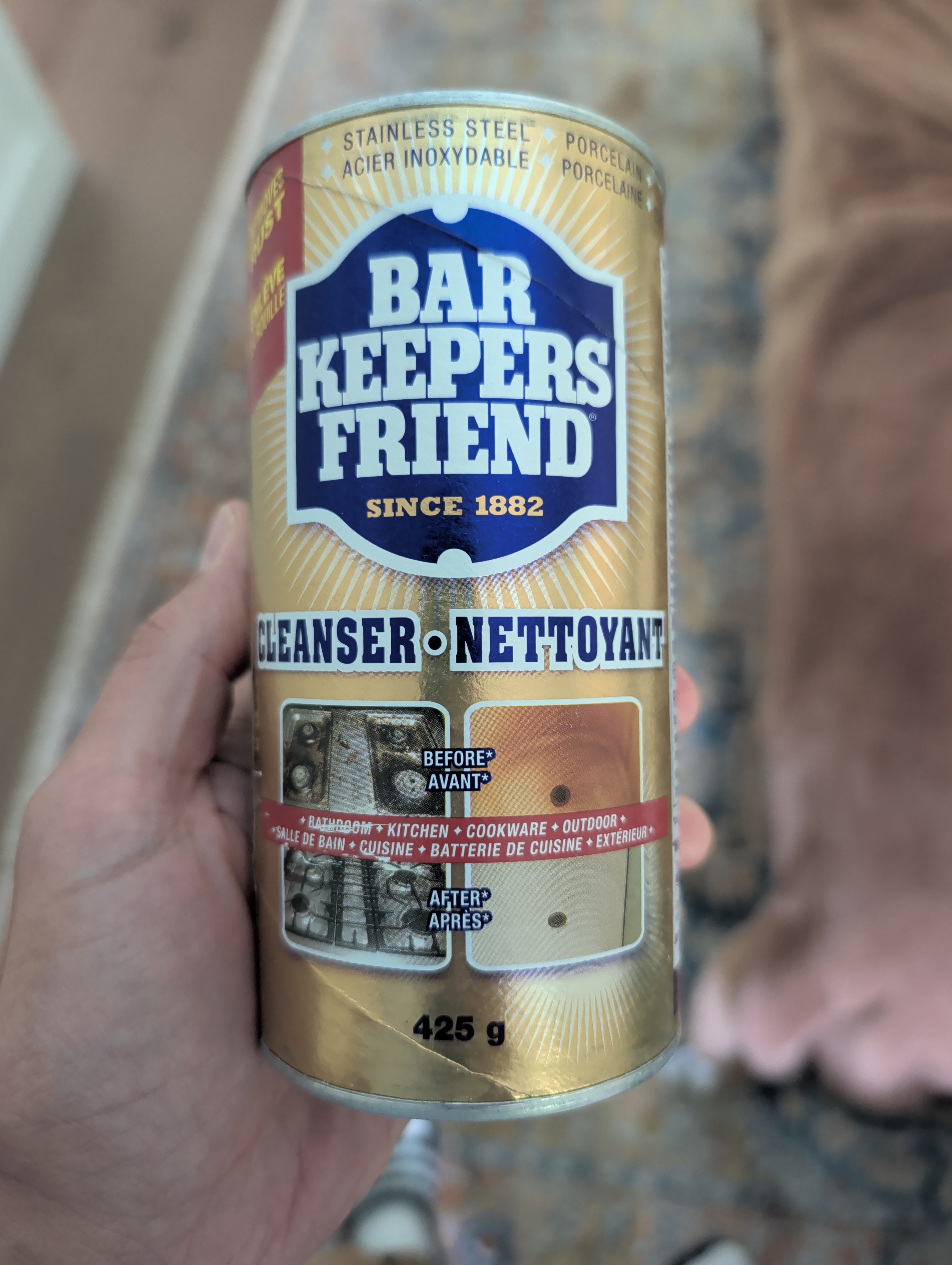 Bar keepers friend